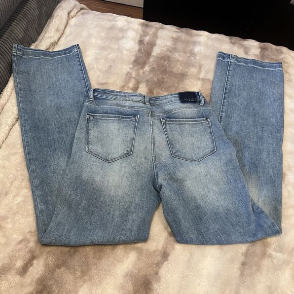 Freckled Poppy x Risen Jeans Women’s Wide Leg Denim 36” Jeans Size 11 / 30 - Picture 4 of 13